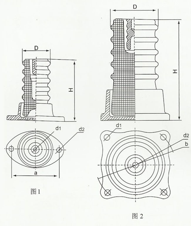 ZL-20/16户内联合胶装支柱绝缘子